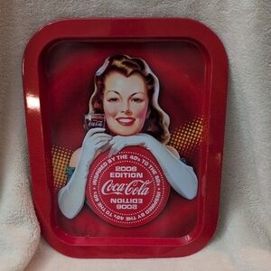 Coca-Cola 2006 Edition Red Tray